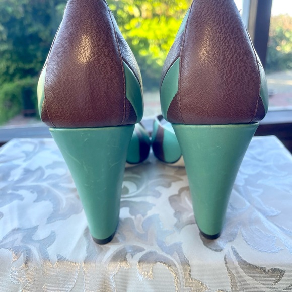 Jeffrey Campbell striped heels - Picture 6 of 8